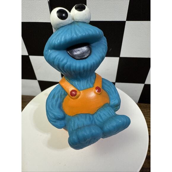 Sesame Street Roly Poly Pals Weeble Wobbles Cookie Monster Big Bird, Bert&Ernie - Picture 6 of 7